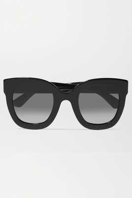 Oval-Frame Sunglasses, £310 | Gucci