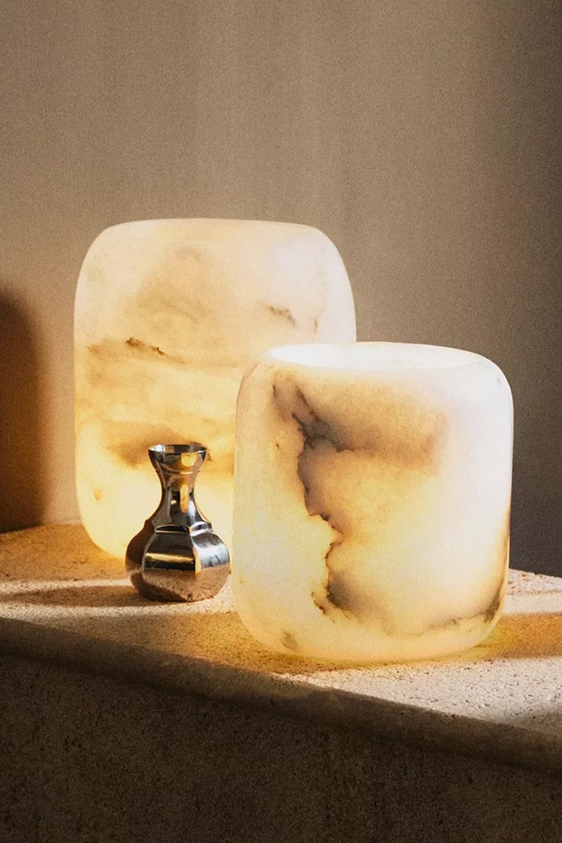 Alabaster Tealight Holder