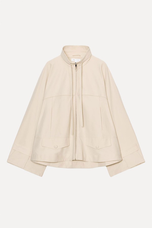 Fluid High Neck Jacket  from Zara