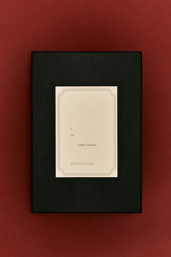 Gift Card from Jimmy Fairly