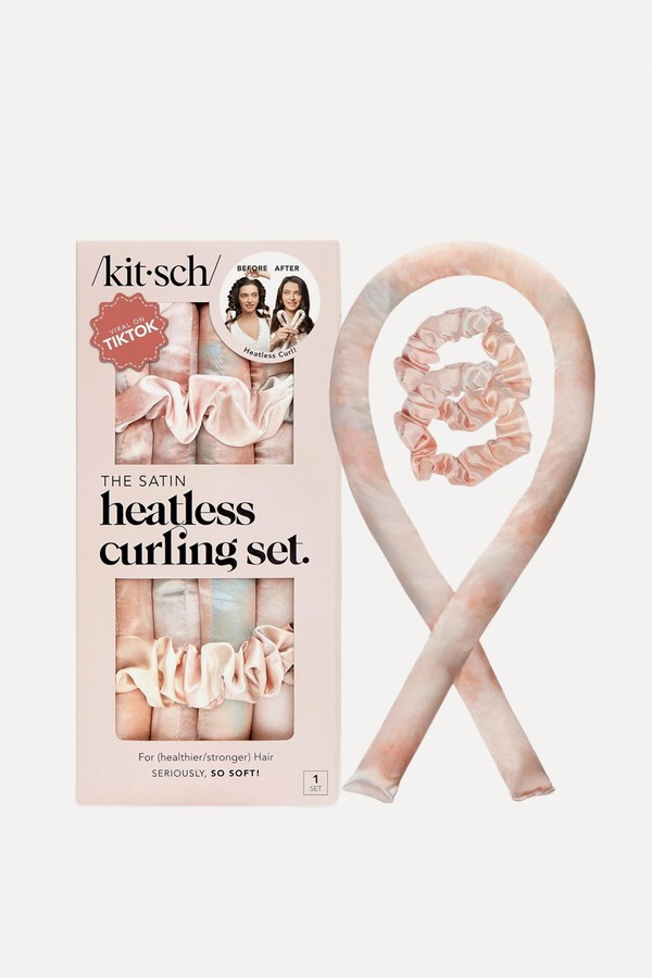 Satin Heatless Curling Set from Kitsch