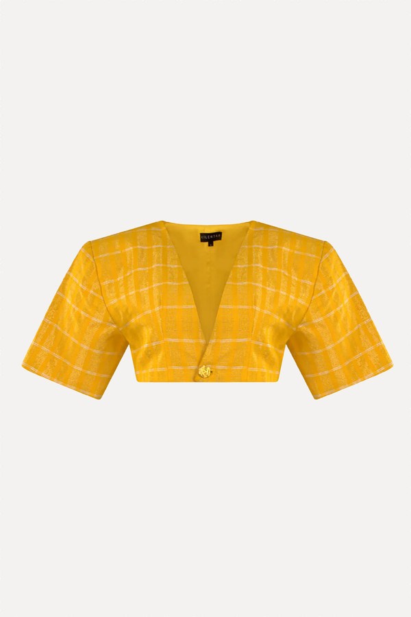 Ano Woven Cropped Top from Kìléntár