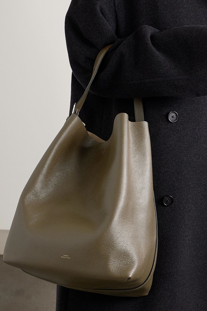 Textured-Leather Tote from ToteMe