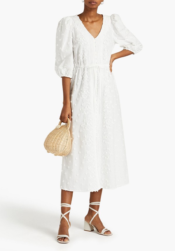 Roxitane Embellished Midi Dress from Maje