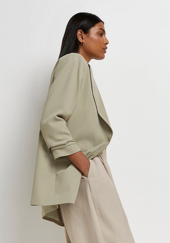 Tailored Longline Blazer  from River Island