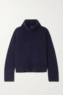Passon's Green Cashmere Turtleneck Sweater from Arch4