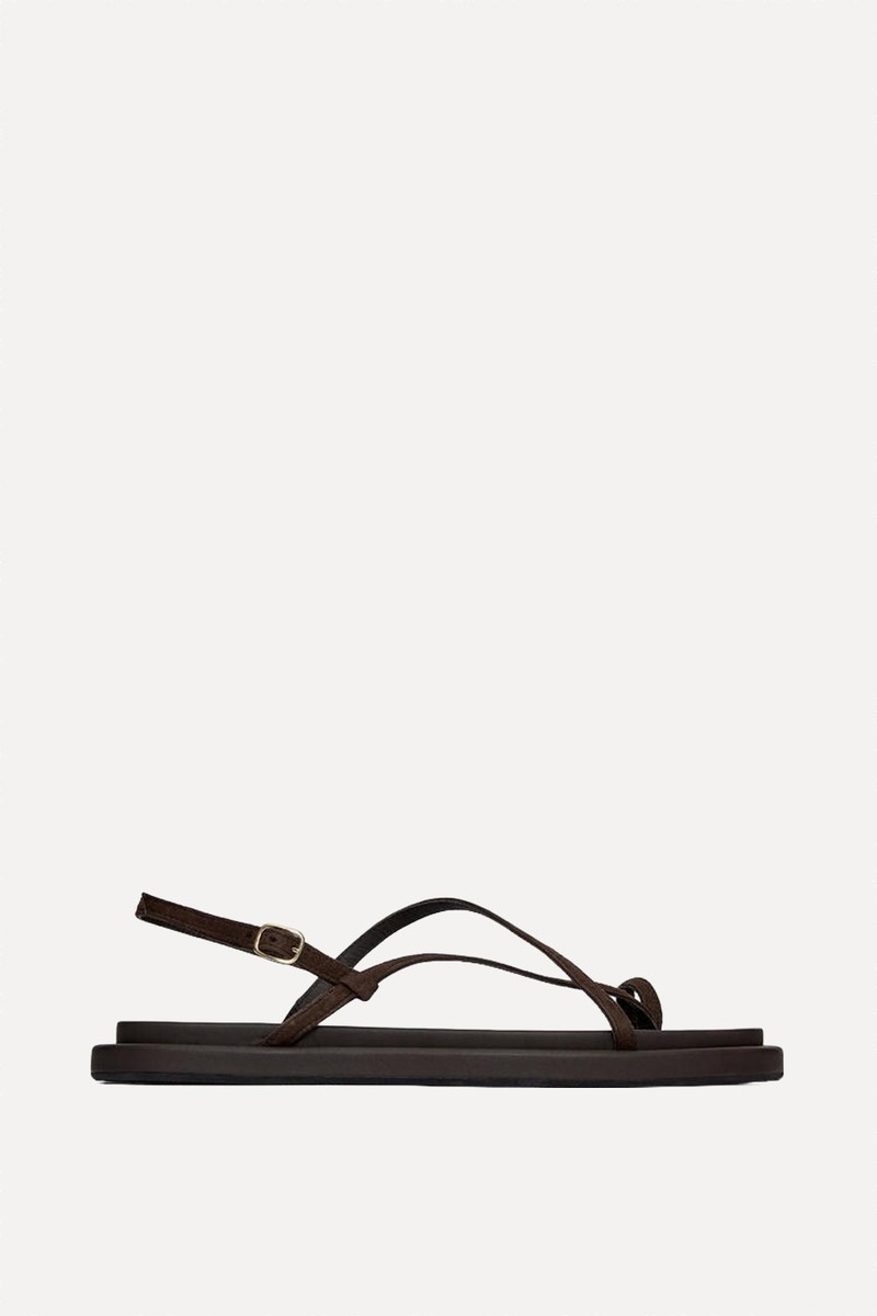 Suede Strap Sandals from Arket
