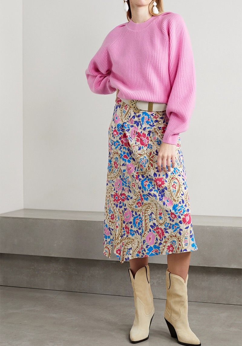 Billie Ribbed Wool And Cashmere-Blend Sweater from Isabel Marant
