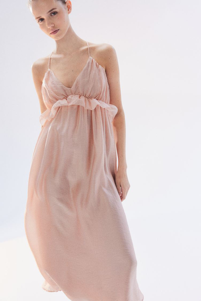 Frill-Trimmed Dress from H&M
