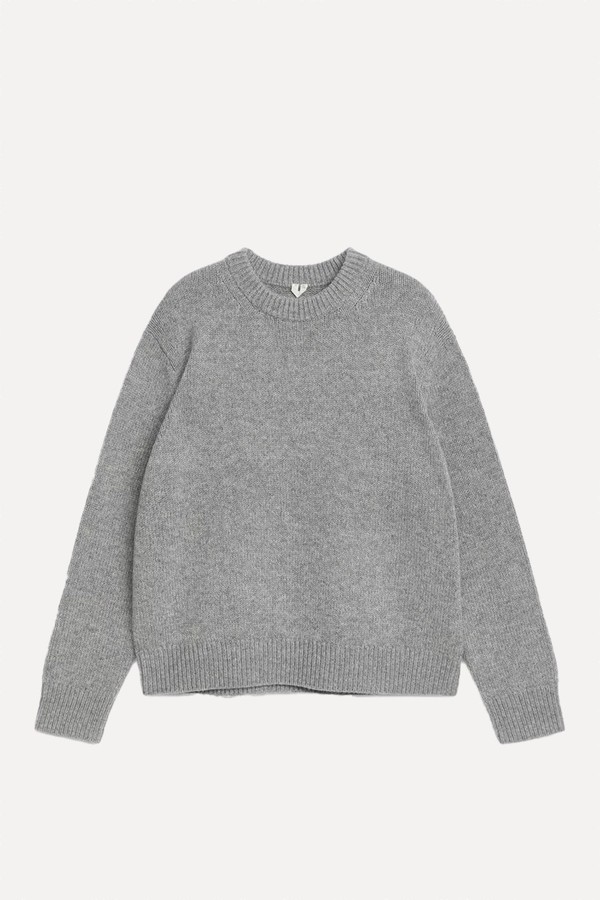 Heavy Knit Wool Blend Jumper, £77 | ARKET 