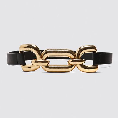 Belt With Large Links from Zara