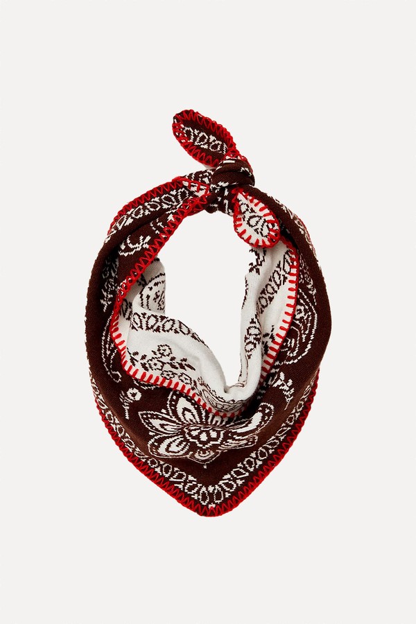 Carmen Knitted Triangle Bandana