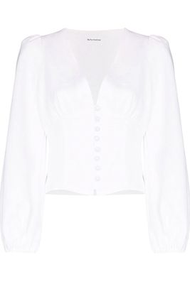 Aryn Balloon Sleeve Top from Reformation