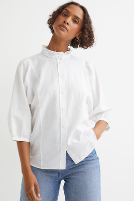 Frill-Collar Shirt from H&M
