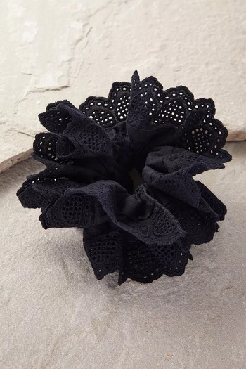 Cotton Lace Scrunchie from Urban Outfitters