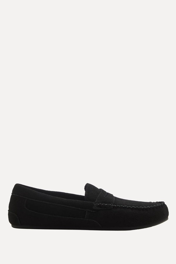 Suede Moccasin Slippers With Freshfeet™ from Marks & Spencer