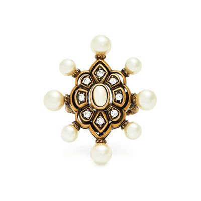 Peal Embellished Ring from Gucci