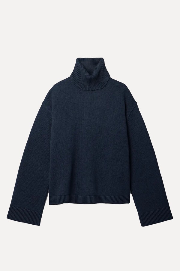 Rhea Trapeze Turtleneck Sweater from The Frankie Shop