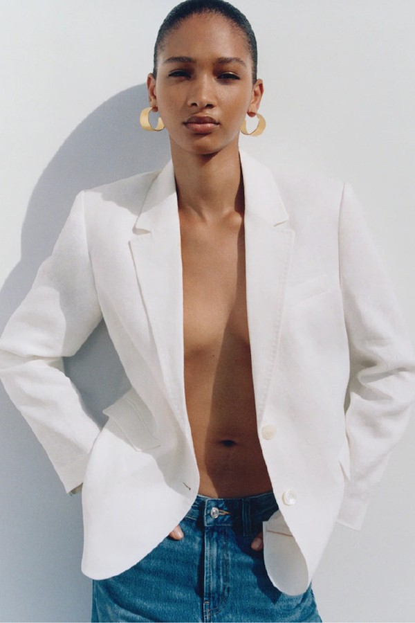 100% Linen Suit Blazer