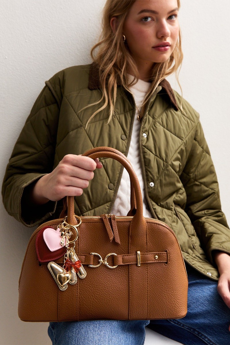 Corduroy Collar Quilted Jacket