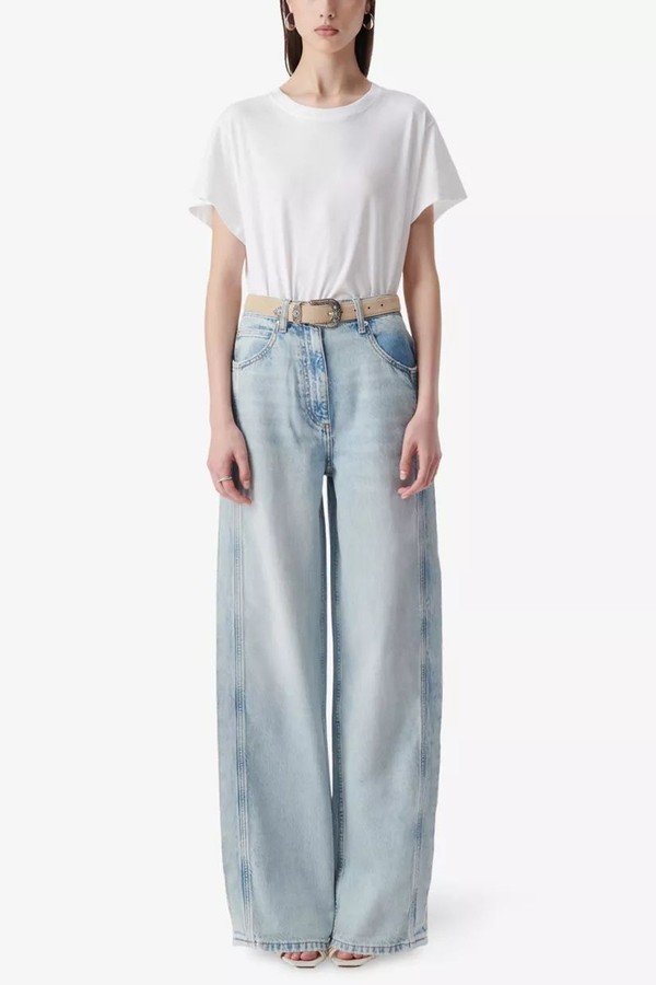 Sirius Wide-Leg Denim Jeans from Iro