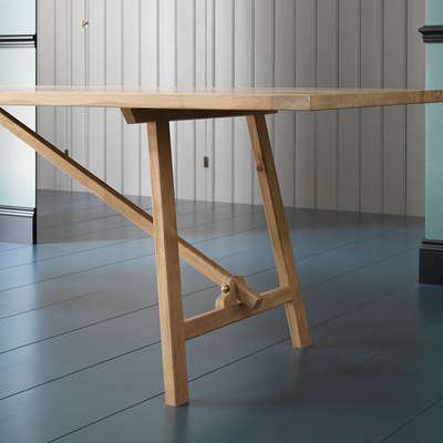Trestle Table Desk from Stride & Co