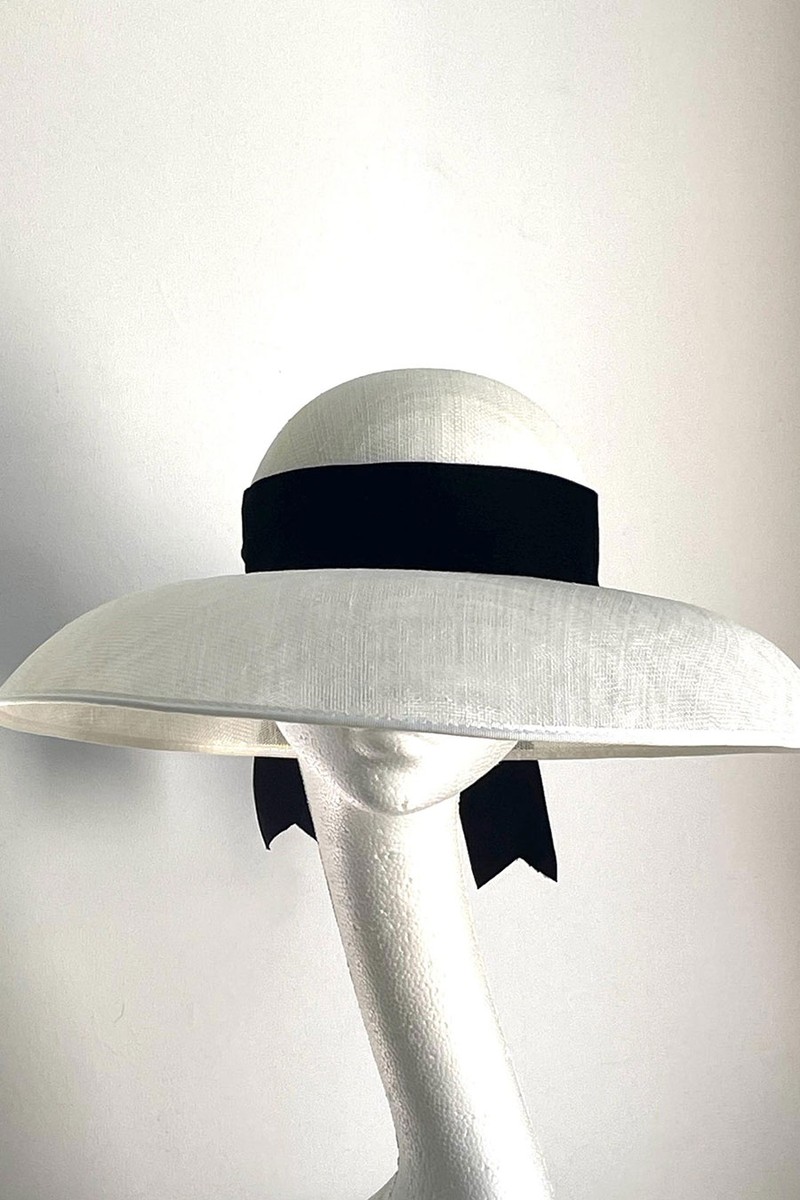 Wide Brim Hat from Cogg Millinery