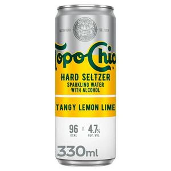 Lemon & Lime Seltzer from Topo Chico