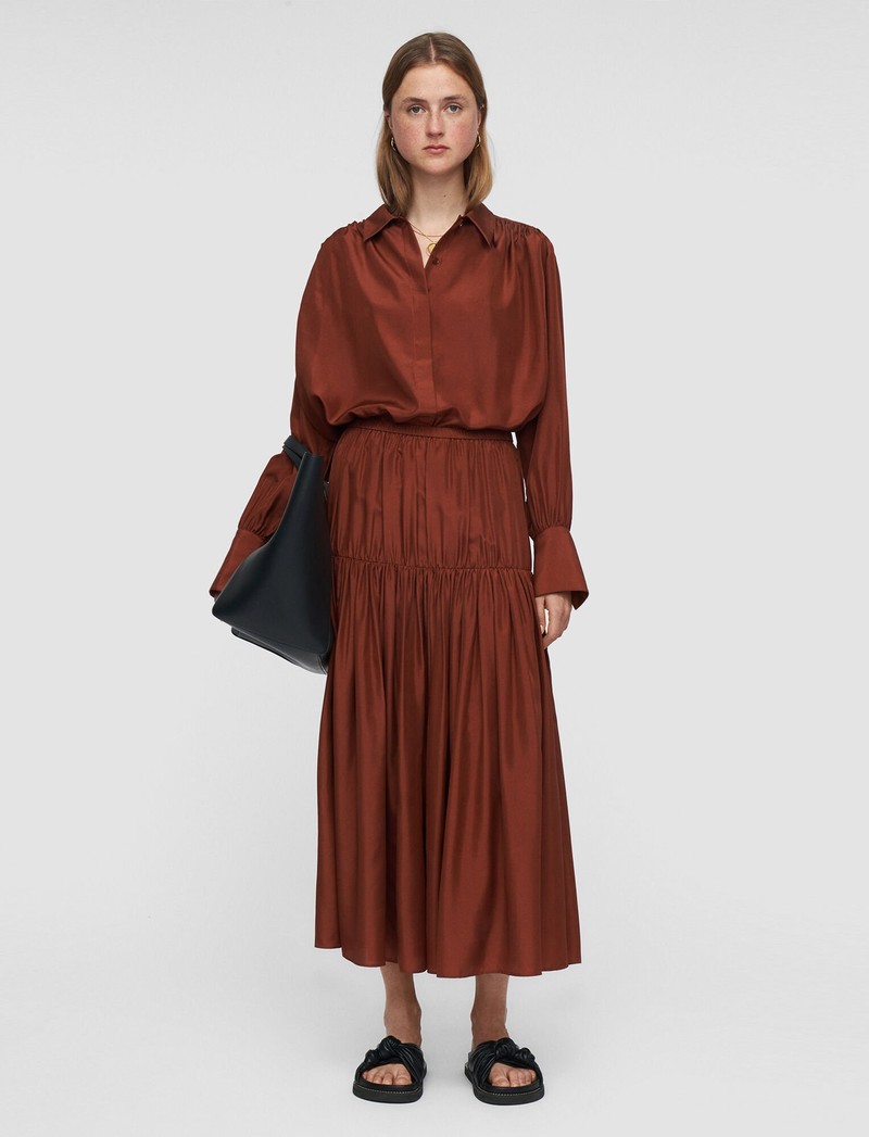 Habotai Safina Skirt, £465