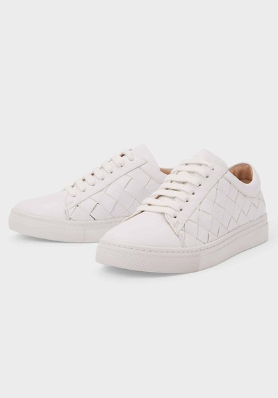 Yasmin Leather Trainers from Hobbs