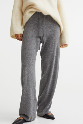 Knitted Cashmere Trousers