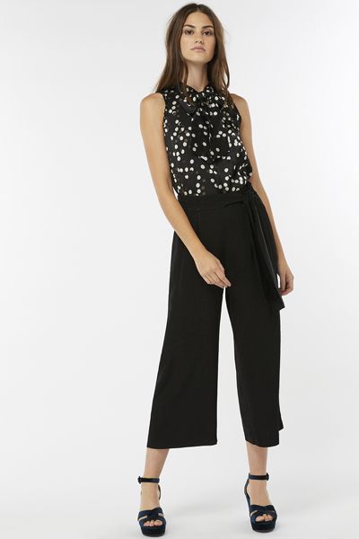 Java Star Jacquard Cropped Trouser