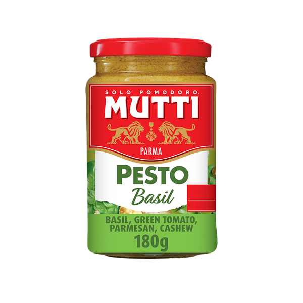 Basil, Green Tomato & Parmesan Green Pesto Pasta Sauce from Mutti