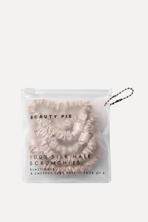 Luxury Mulberry Silk Hair Scrunchies from Beauty Pie