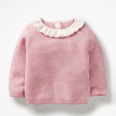 Frilly Cashmere Jumper from Boden