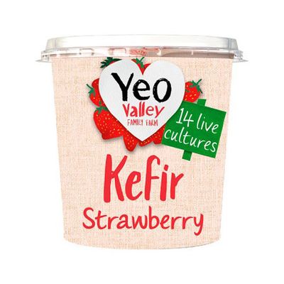 Kefir Strawberry Organic Yogurt 350g from Yeo Valley
