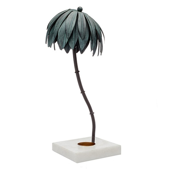 Leaf Sculpture Tealight Holder from John Lewis & Partners