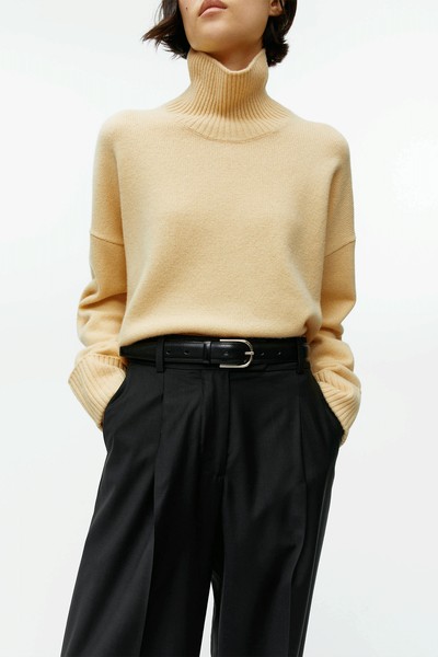 High-Neck Wool Jumper from ARKET