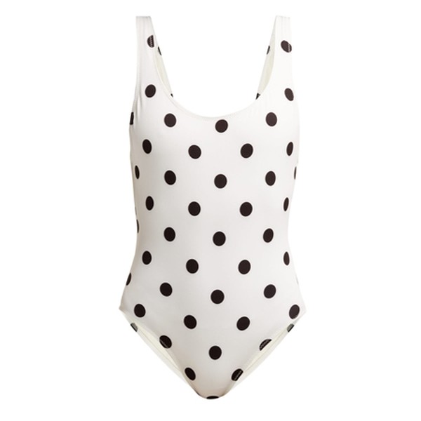The Anne-Marie Polka-Dot Swimsuit from Solid & Striped