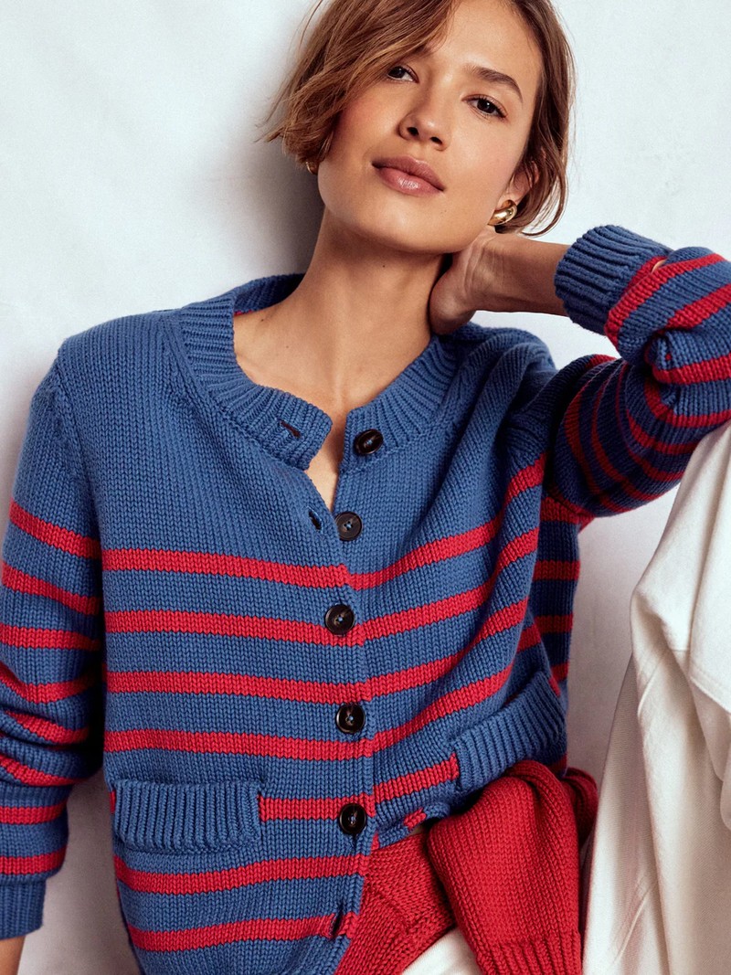Lucy Chunky Cotton Cardigan