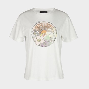 No Rain, No Flowers White T-Shirt from Oliver Bonas 