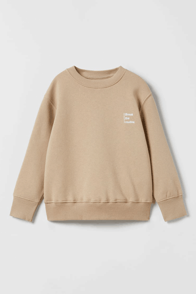 Slogan Sweatshirt from Zara