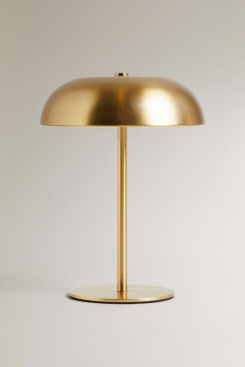 Monochrome Touch Table Lamp from Zara