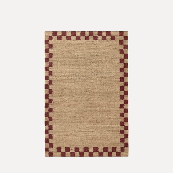 Jute Border Rug from Nordic Knots