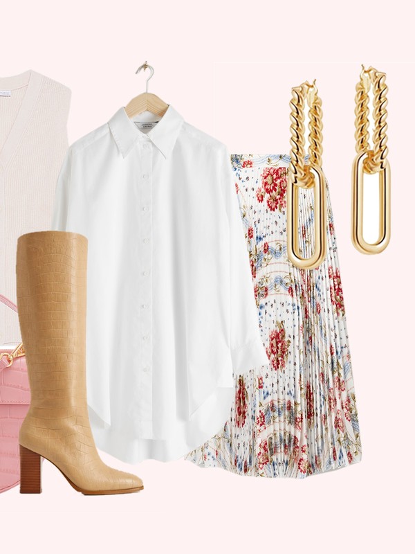 4 Ways To Wear An Oversized Shirt