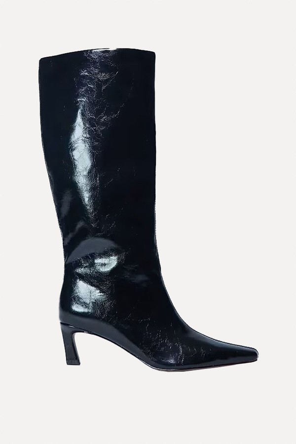  Tanya Point Toe Knee High Boots from Topshop