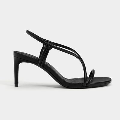 Heeled Sandals with Tubular Straps from Bershka