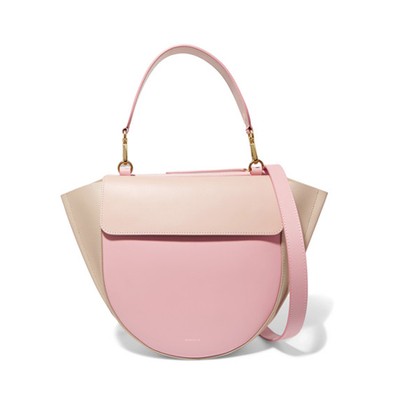 Hortensia Medium Colour-Block Leather Shoulder Bag from Wandler