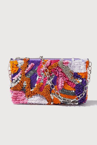 Party Bag With Sequins & Beads from Parfois