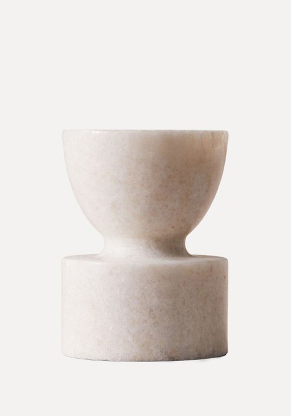Marble Pillar Candle Holder